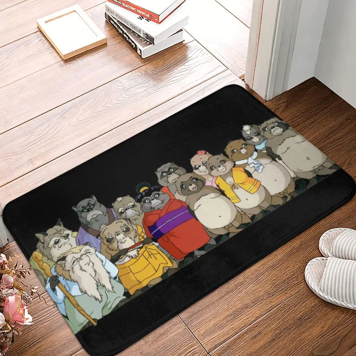 Tenuki Tanuki-Tapis de Sol Anti-ald Doorvirus, Polymères Absorbants, pour Cuisine, Entrée, Maison, Chambre à Coucher