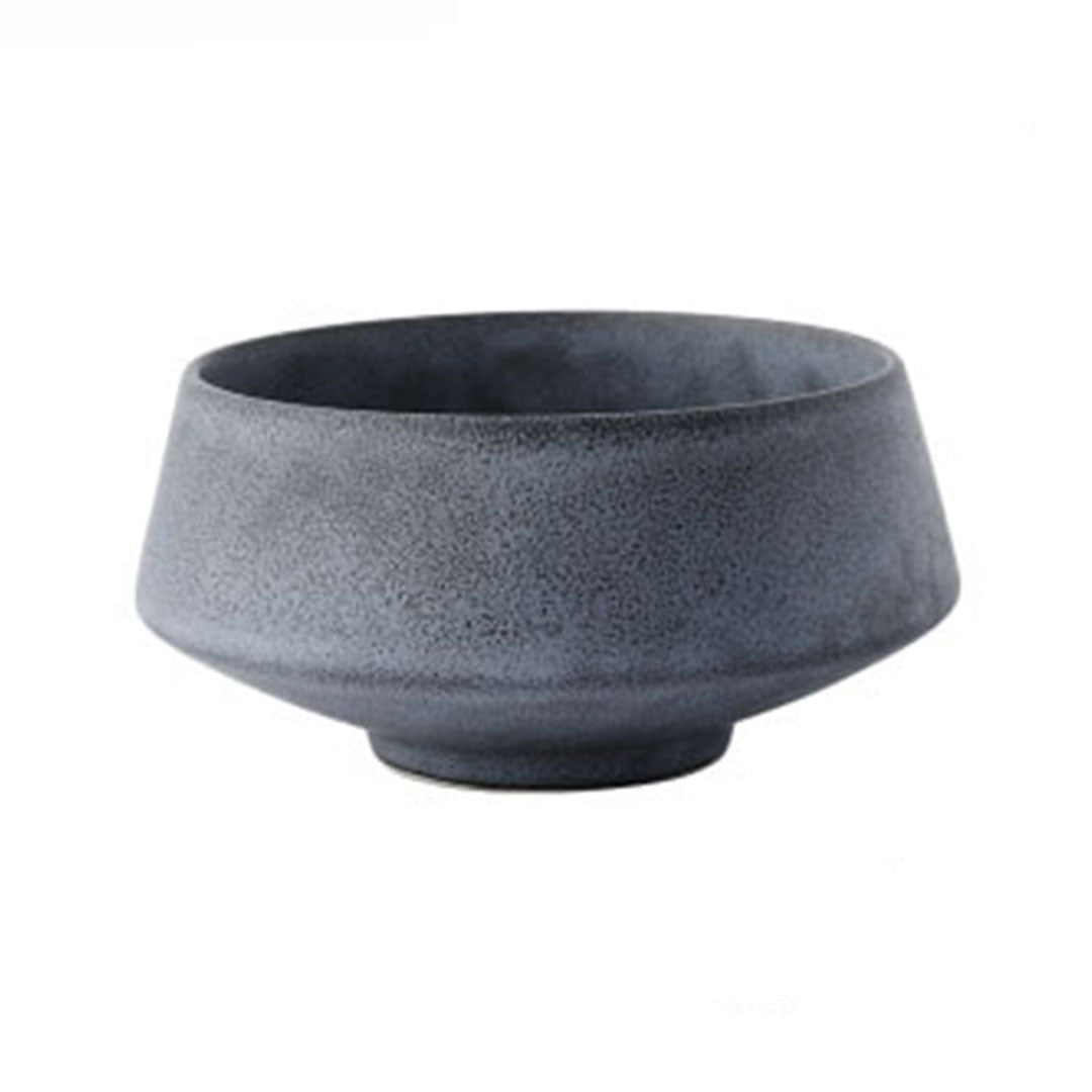 Bol en céramique japonais gris anthracite