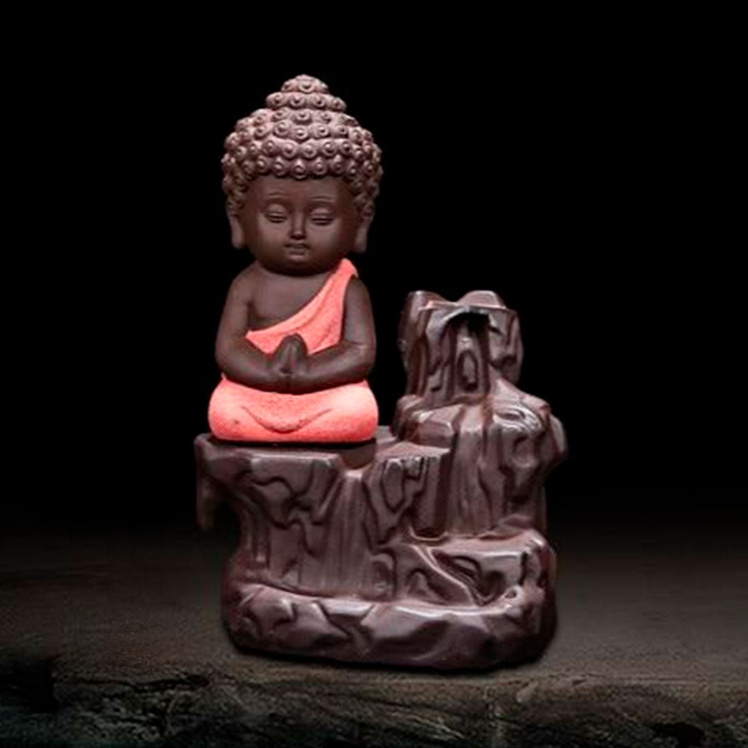 Brûleur d'encens "Petit Bouddha Méditant"