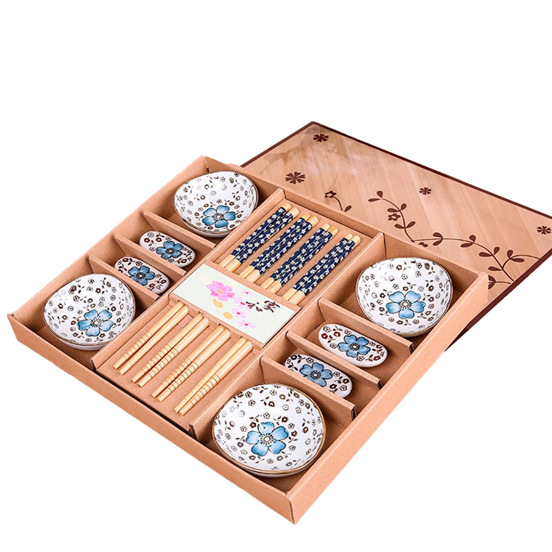 Coffret vaisselle japonaise - 12 pièces