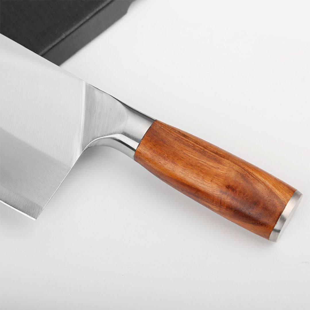 Couteau de chef japonais Nakiri en acier inoxydable