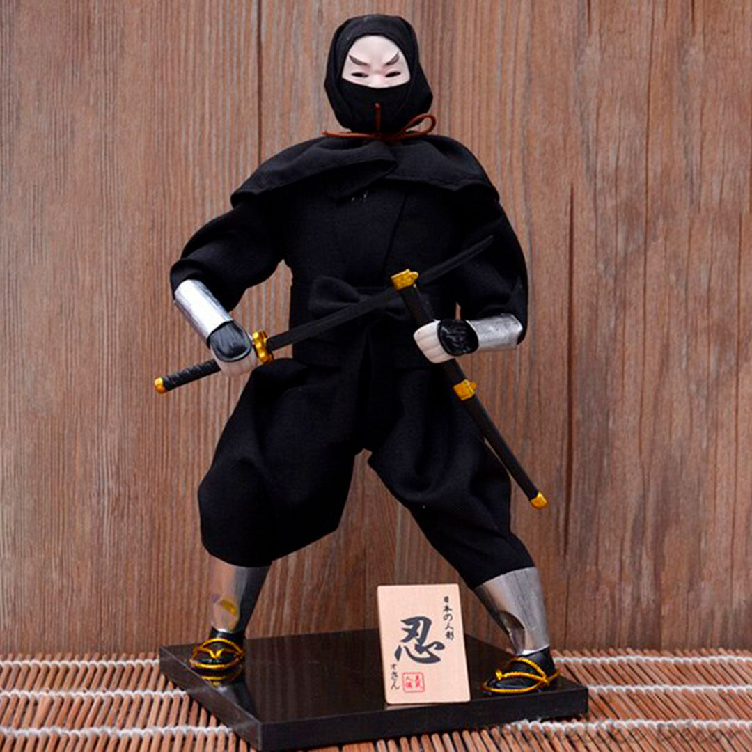 Figurine de Ninja Japonais Traditionnel