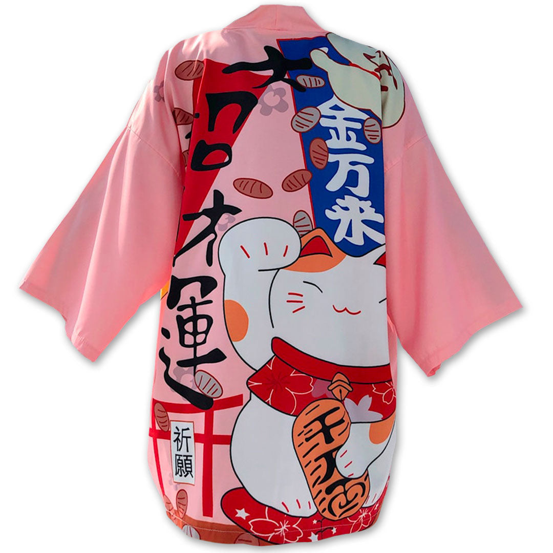 Kimono Japonais Maneki-Neko