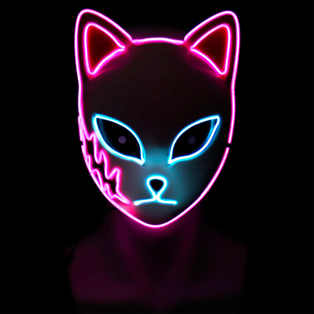 Masque LED Lumineux Neko