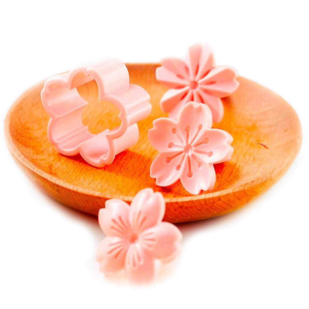 Emporte-pièces fleurs de sakura – Lot de 5