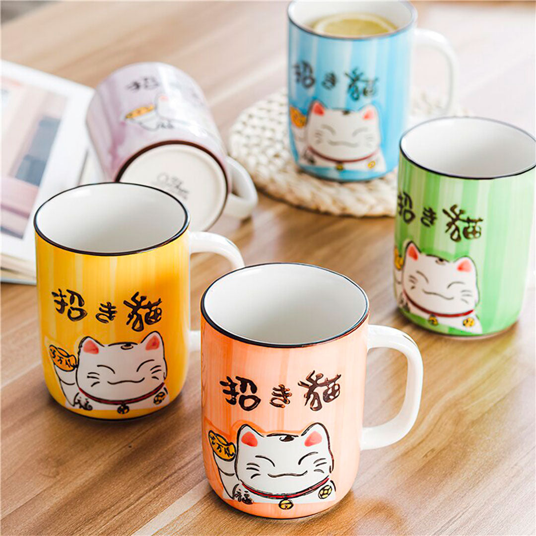 Mugs Maneki-Neko