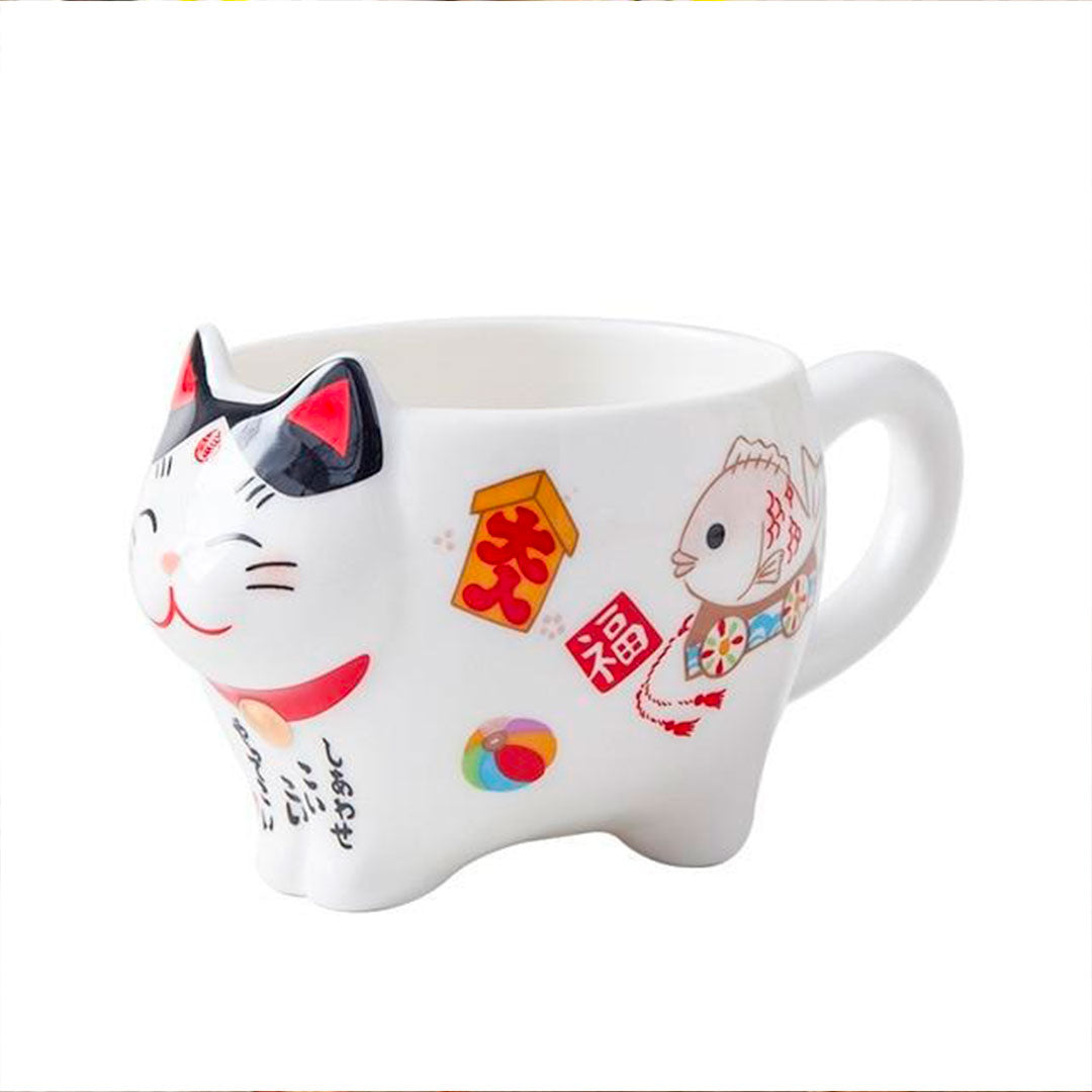 Ensemble Théière et Tasses Maneki-Neko